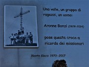 45 Alla croce di vetta del Monte Gioco (1366 m) posta 51 anni fa